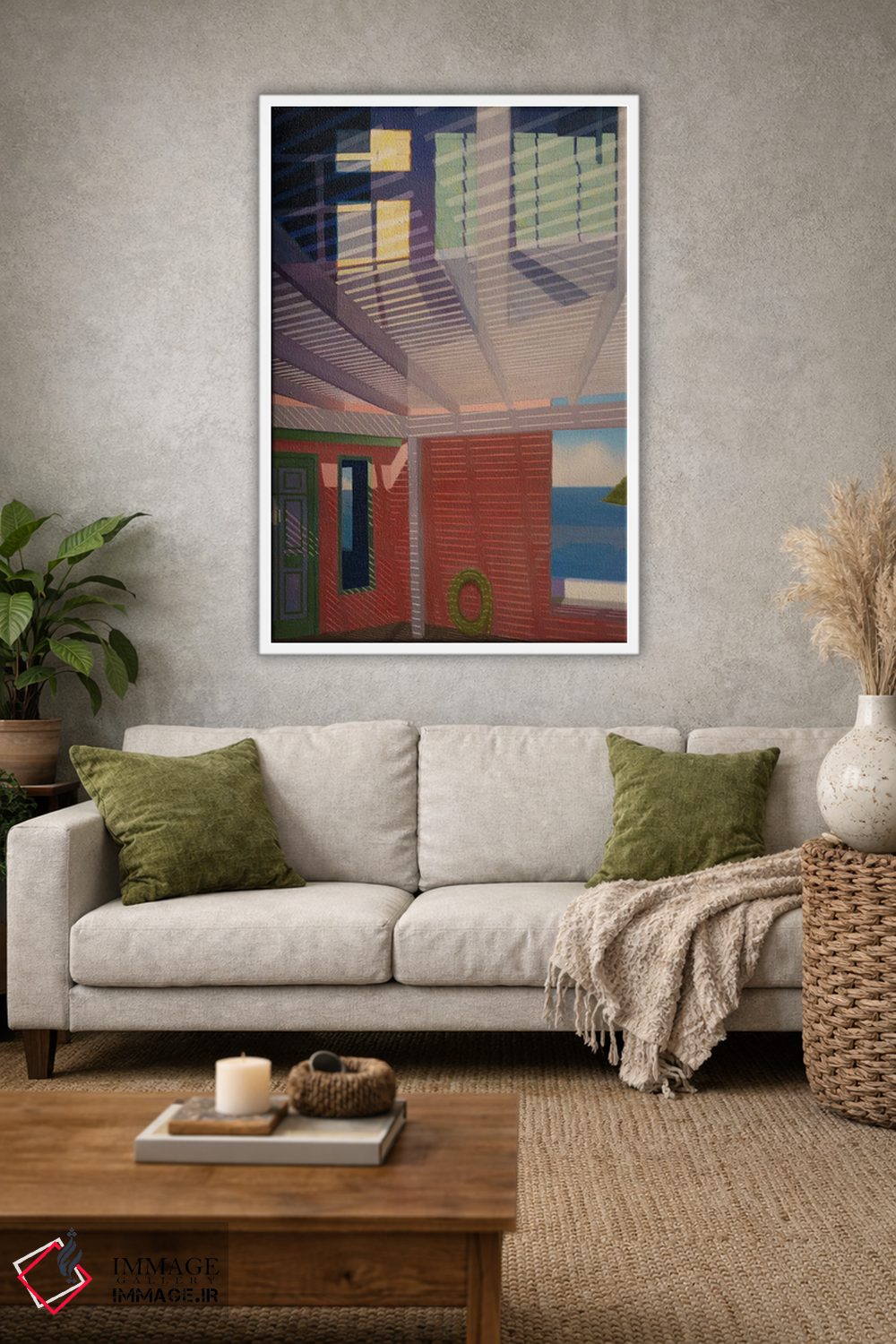 تابلو دکوراتیو پولیفونی برای پلینا اثر جف کارپنتر - D1W