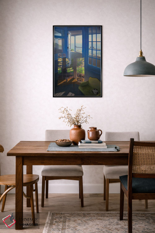 تابلو دکوراتیو گربه پیتر اثر جف کارپنتر - D6B