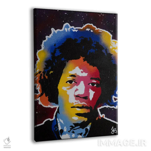 تابلو دکوراتیو بوسیدن آسمان اثر جرد بومن - نمای پرسپکتیو محصول