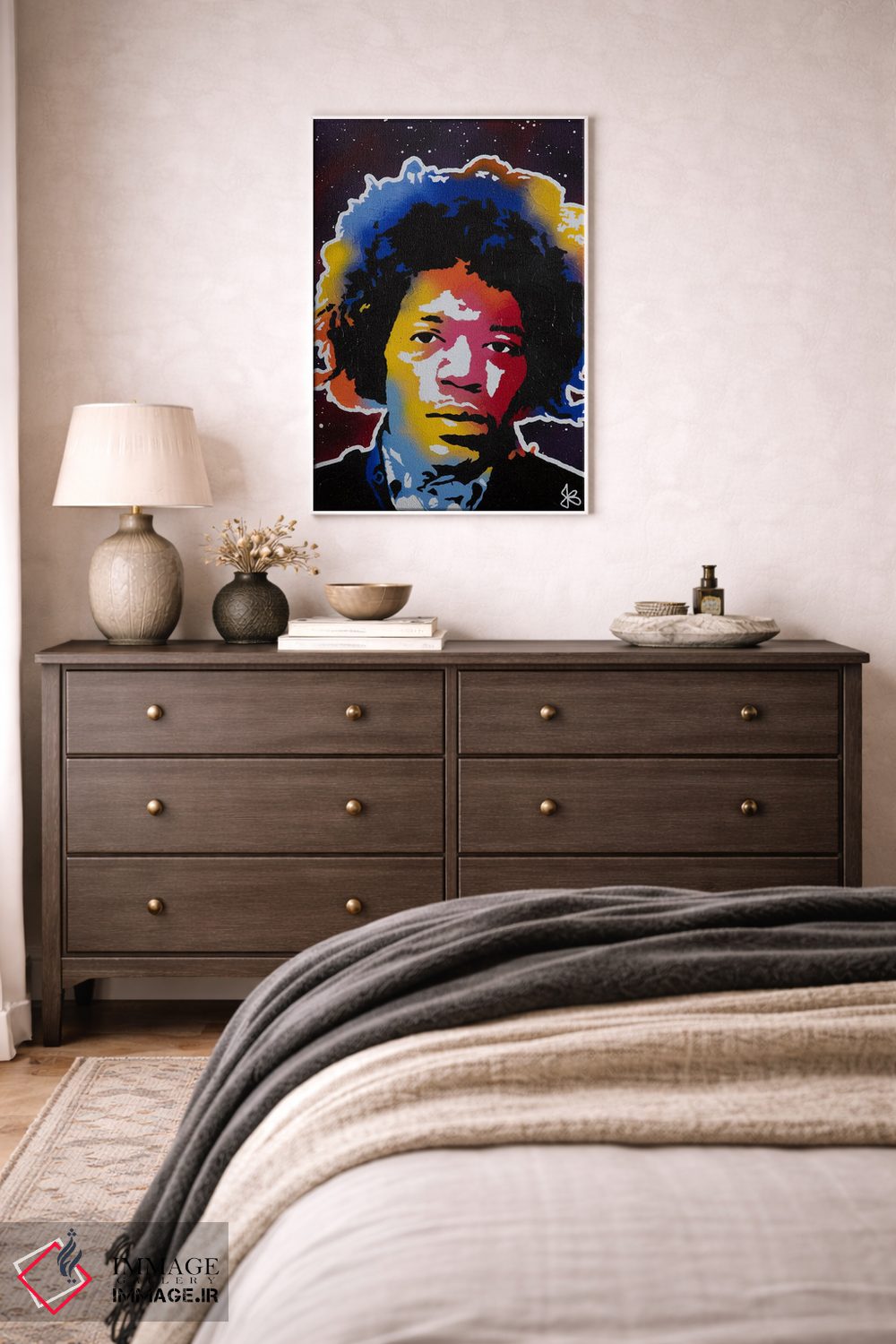 تابلو دکوراتیو بوسیدن آسمان اثر جرد بومن - D1W