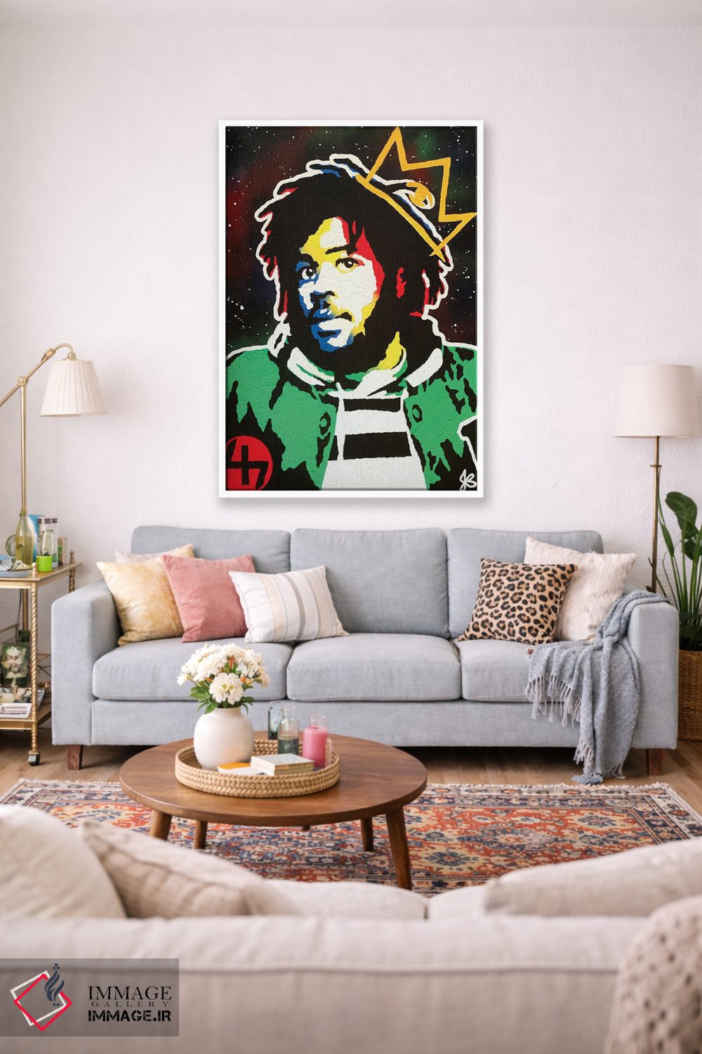 تابلو دکوراتیو کپیتال استیز اثر جرد بومن - D1W