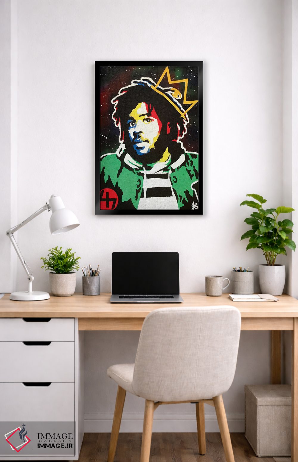 تابلو دکوراتیو کپیتال استیز اثر جرد بومن - D5B