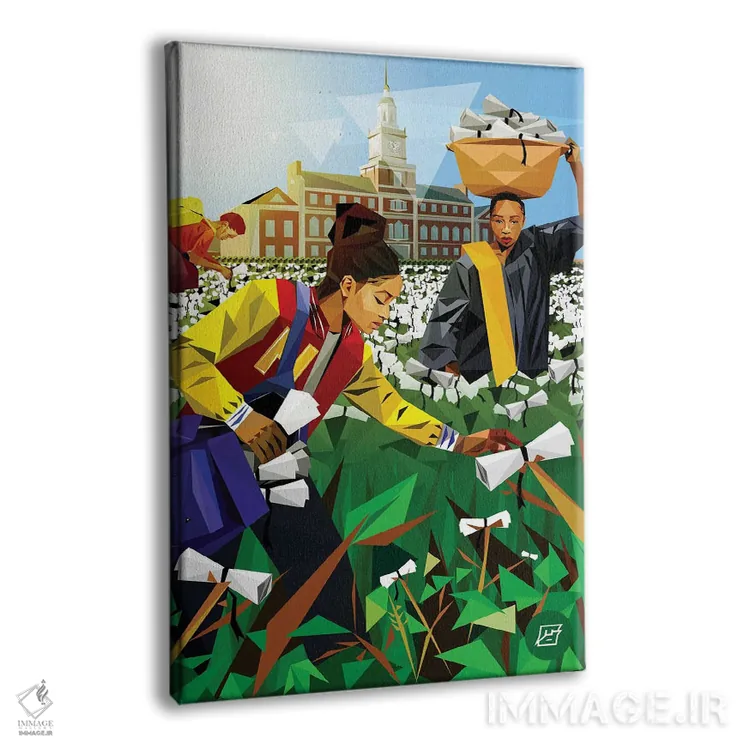 تابلو دکوراتیو همچنان برای استاد کار می کنم اثر مایکل جرماین داوتی - نمای پرسپکتیو محصول