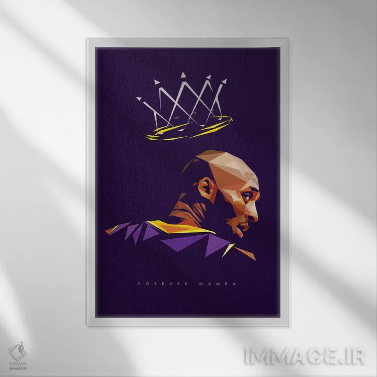 تابلو دکوراتیو کوبه اثر مایکل جرماین داوتی - نمای قابدار سفید