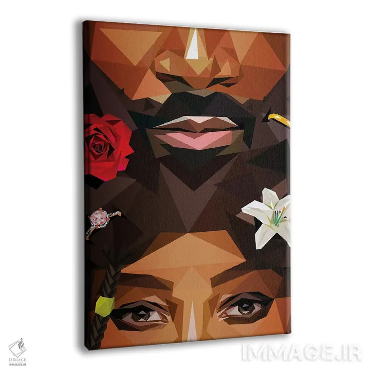 تابلو دکوراتیو اتحاد اثر مایکل جرماین داوتی - نمای پرسپکتیو محصول