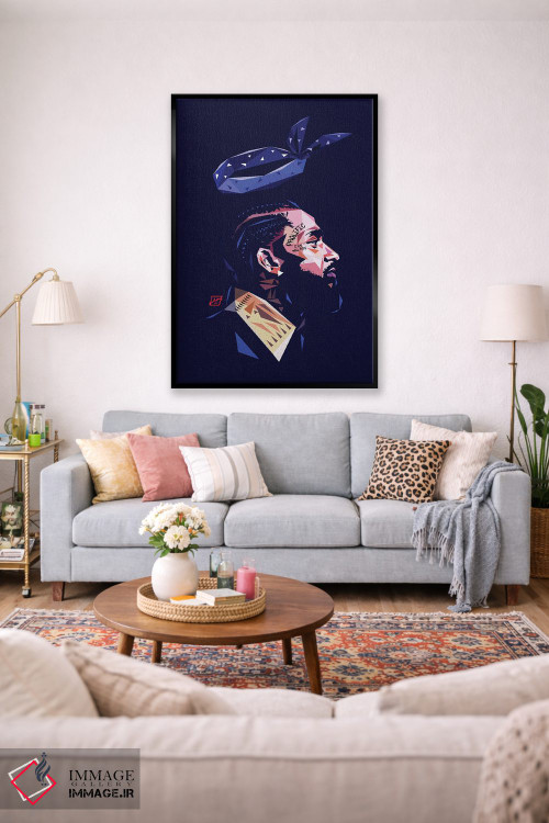 تابلو دکوراتیو ال ال نیپسی اثر مایکل جرماین داوتی - D2B