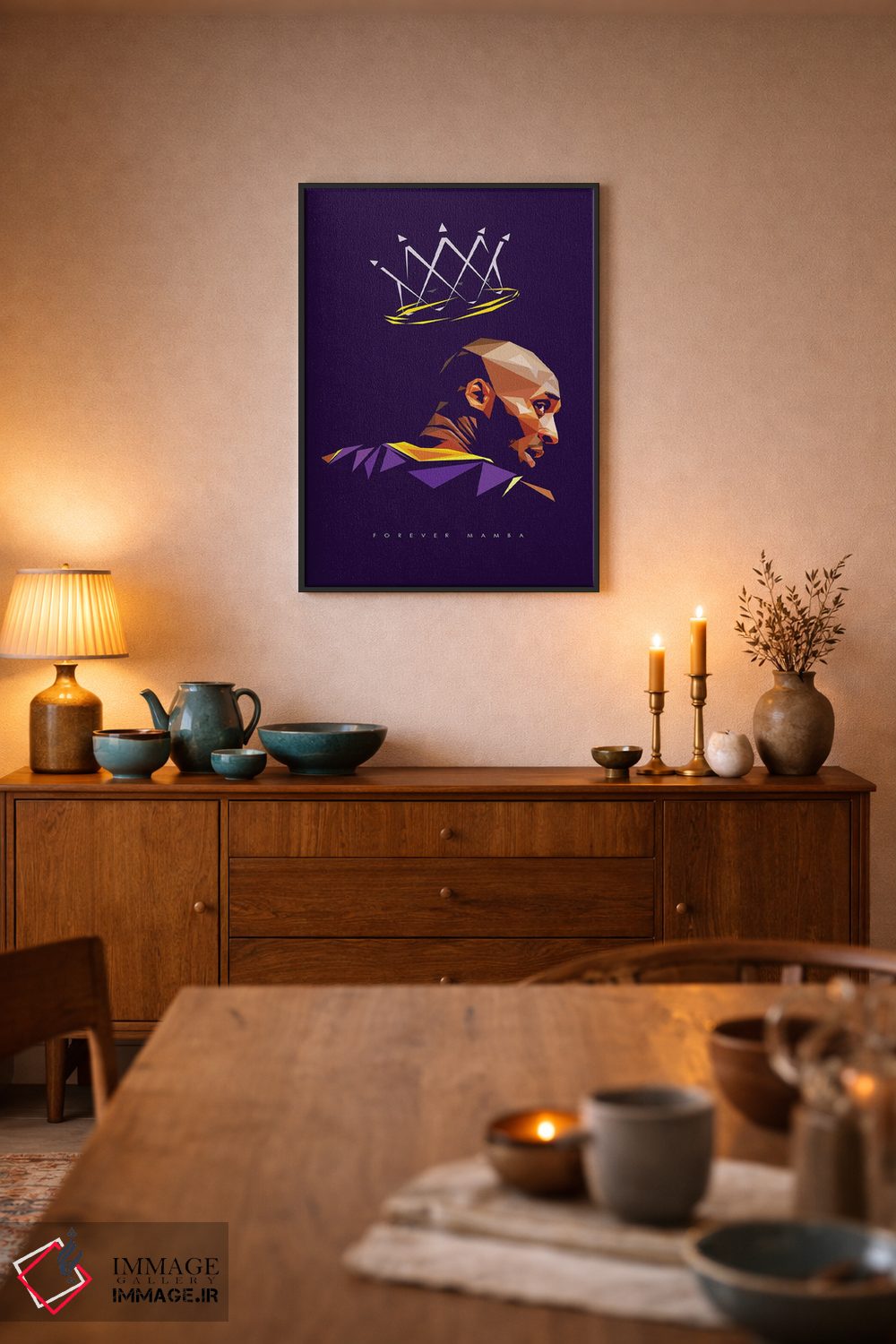 تابلو دکوراتیو کوبه اثر مایکل جرماین داوتی - D6B