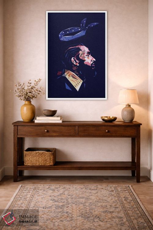 تابلو دکوراتیو ال ال نیپسی اثر مایکل جرماین داوتی - D4W