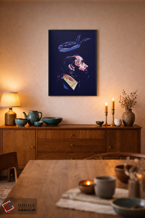 تابلو دکوراتیو ال ال نیپسی اثر مایکل جرماین داوتی - D6B