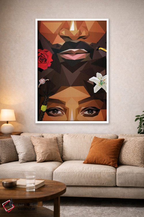 تابلو دکوراتیو اتحاد اثر مایکل جرماین داوتی - D1W