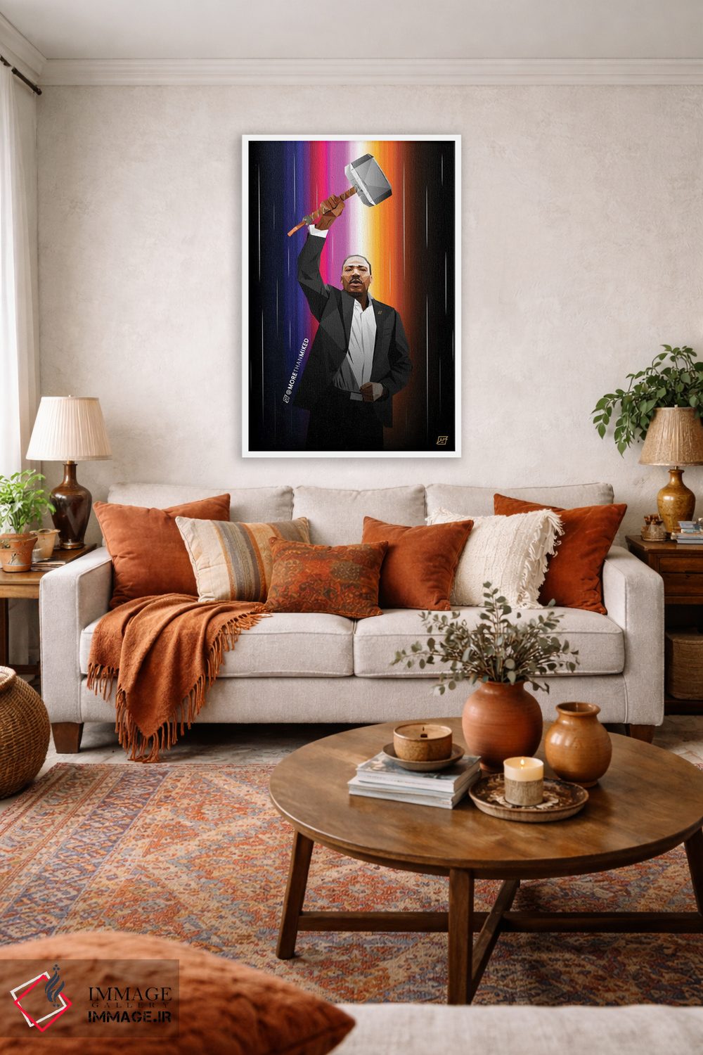 تابلو دکوراتیو شایسته اثر مایکل جرماین داوتی - D2W