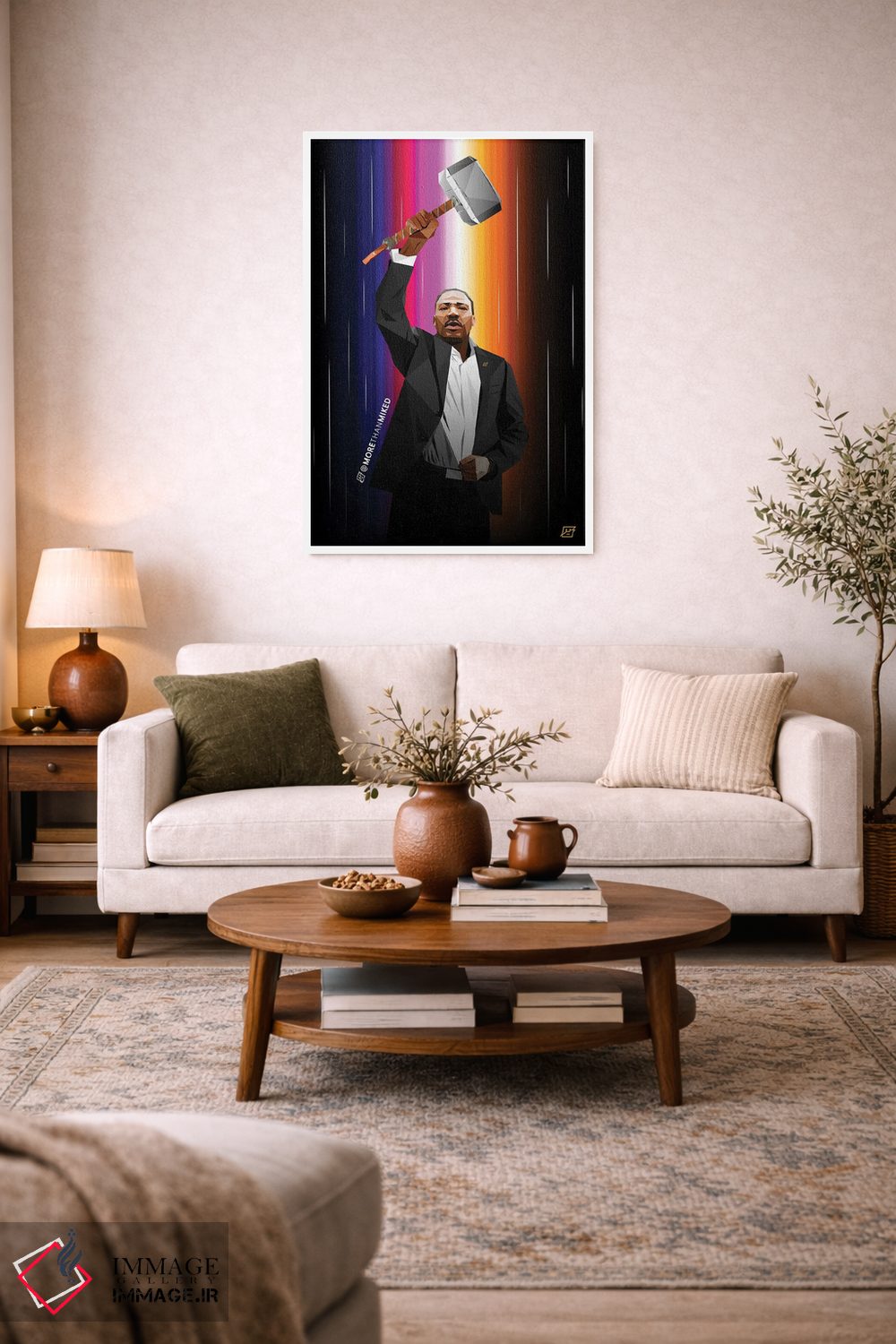 تابلو دکوراتیو شایسته اثر مایکل جرماین داوتی - D3W