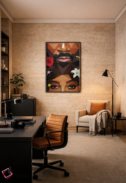 تابلو دکوراتیو اتحاد اثر مایکل جرماین داوتی - D5B