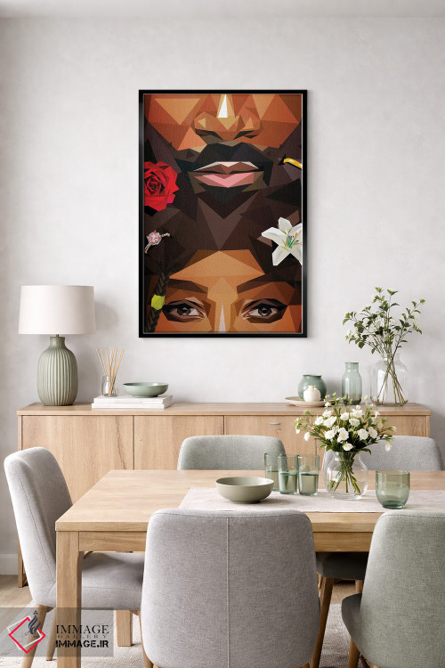 تابلو دکوراتیو اتحاد اثر مایکل جرماین داوتی - D6B