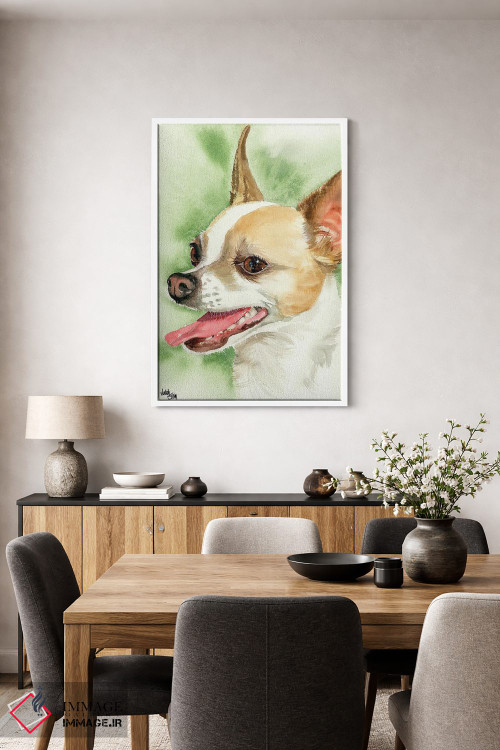 تابلو دکوراتیو آی چی واوا! چی واوا اثر جودیت استاین - D3W