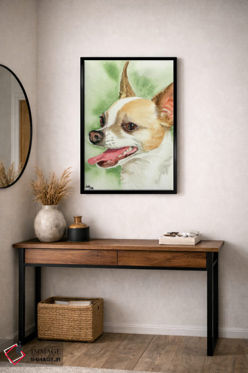 تابلو دکوراتیو آی چی واوا! چی واوا اثر جودیت استاین - D4B