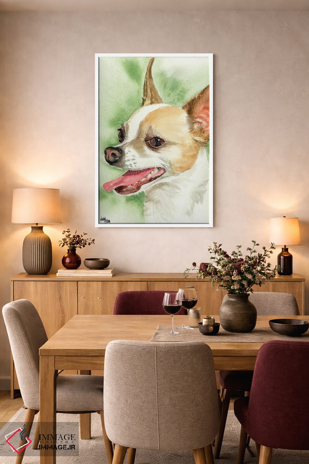 تابلو دکوراتیو آی چی واوا! چی واوا اثر جودیت استاین - D5W