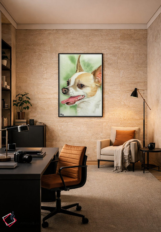 تابلو دکوراتیو آی چی واوا! چی واوا اثر جودیت استاین - D6B