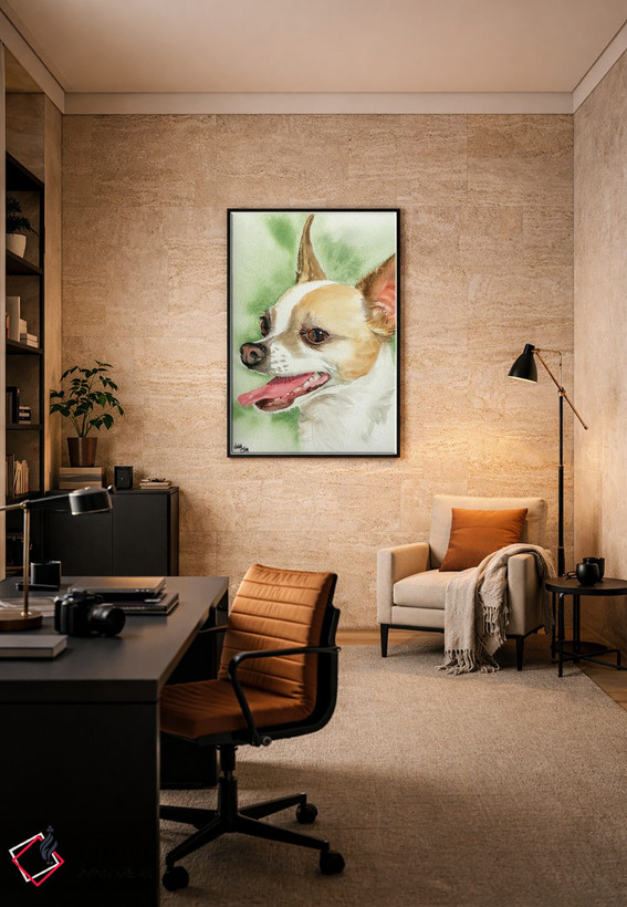 تابلو دکوراتیو آی چی واوا! چی واوا اثر جودیت استاین - D6B