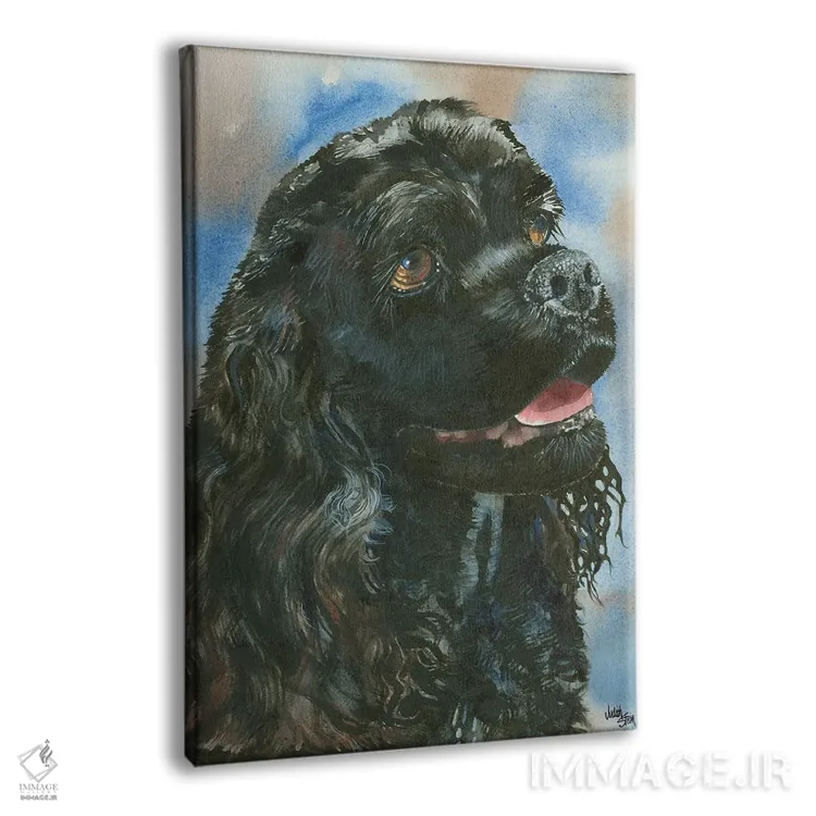 تابلو دکوراتیو کلاغ اثر جودیت استاین - نمای پرسپکتیو محصول