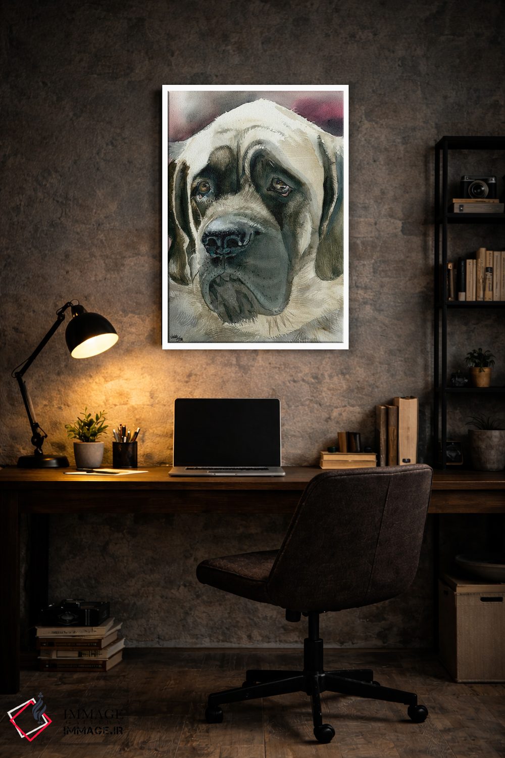 تابلو دکوراتیو مستی اثر جودیت استاین - D5W