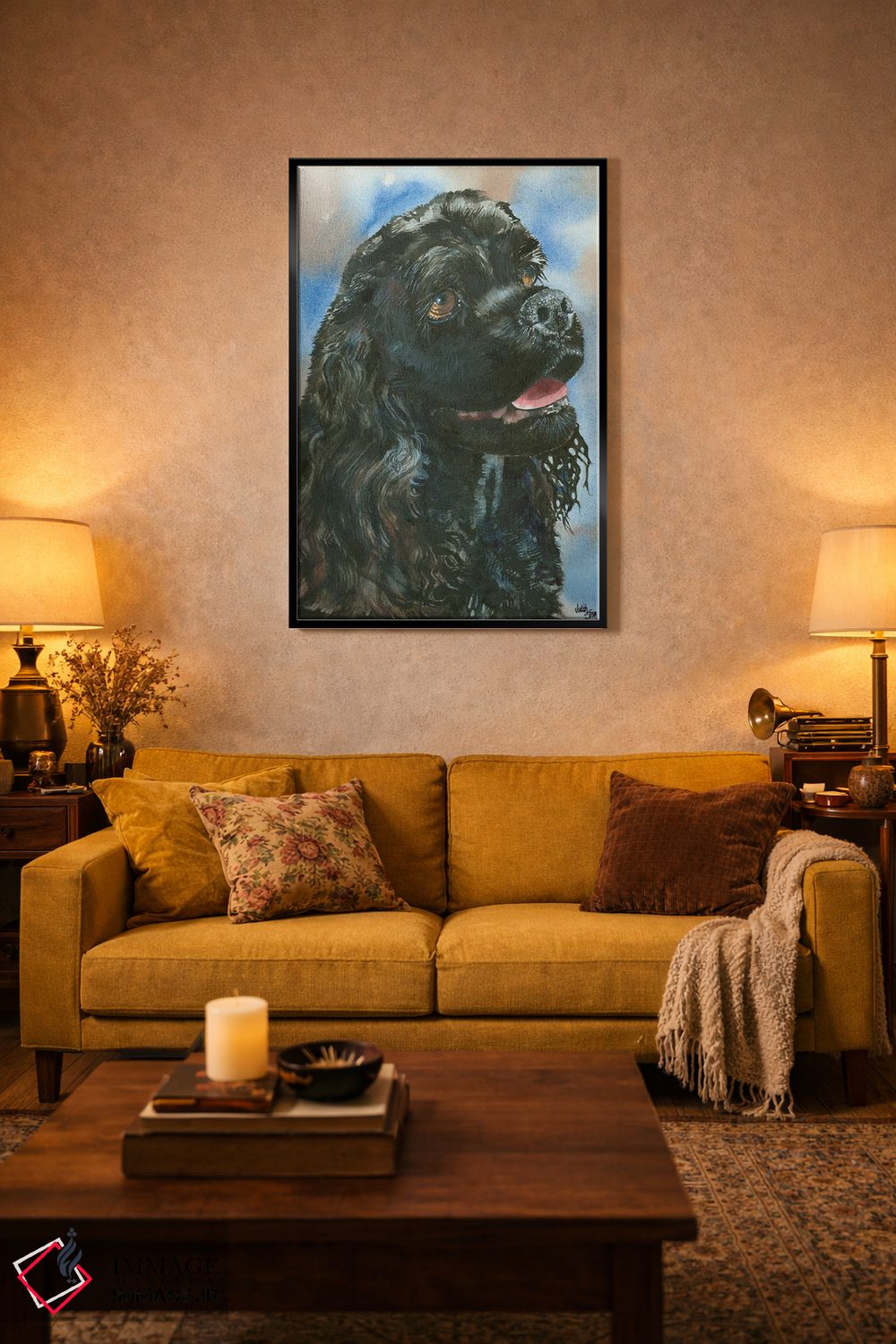 تابلو دکوراتیو کلاغ اثر جودیت استاین - D5B