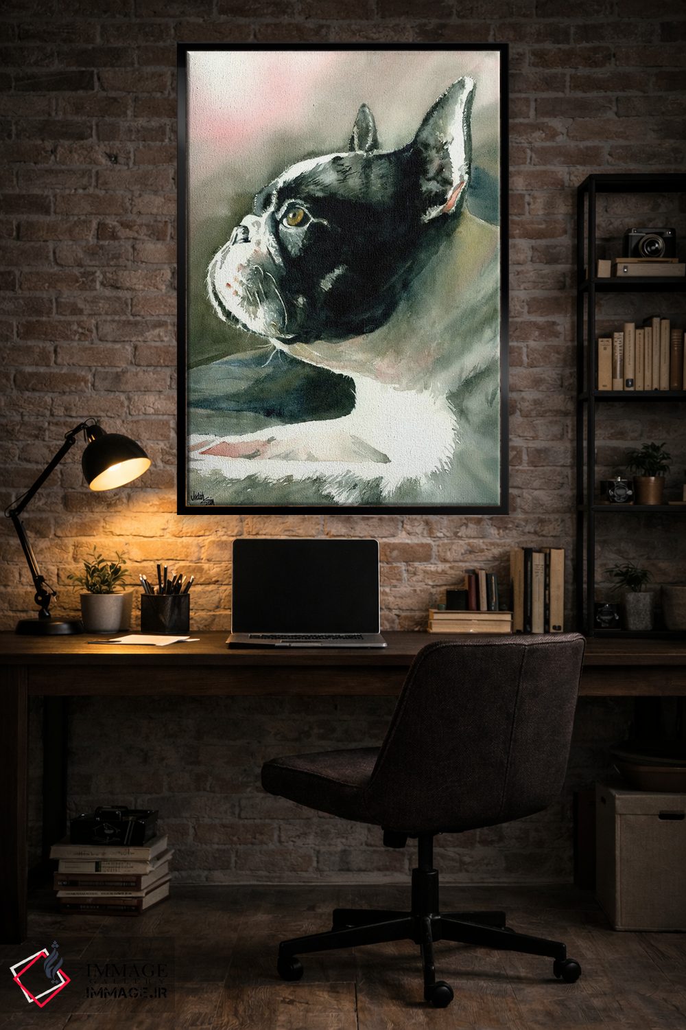 تابلو دکوراتیو پتی شیان ولا اثر جودیت استاین - D4B