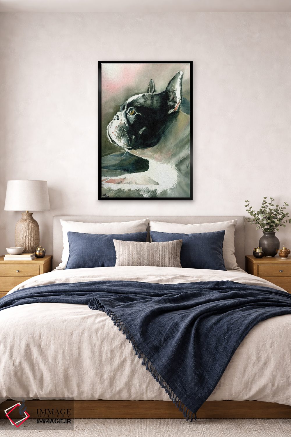 تابلو دکوراتیو پتی شیان ولا اثر جودیت استاین - D6B