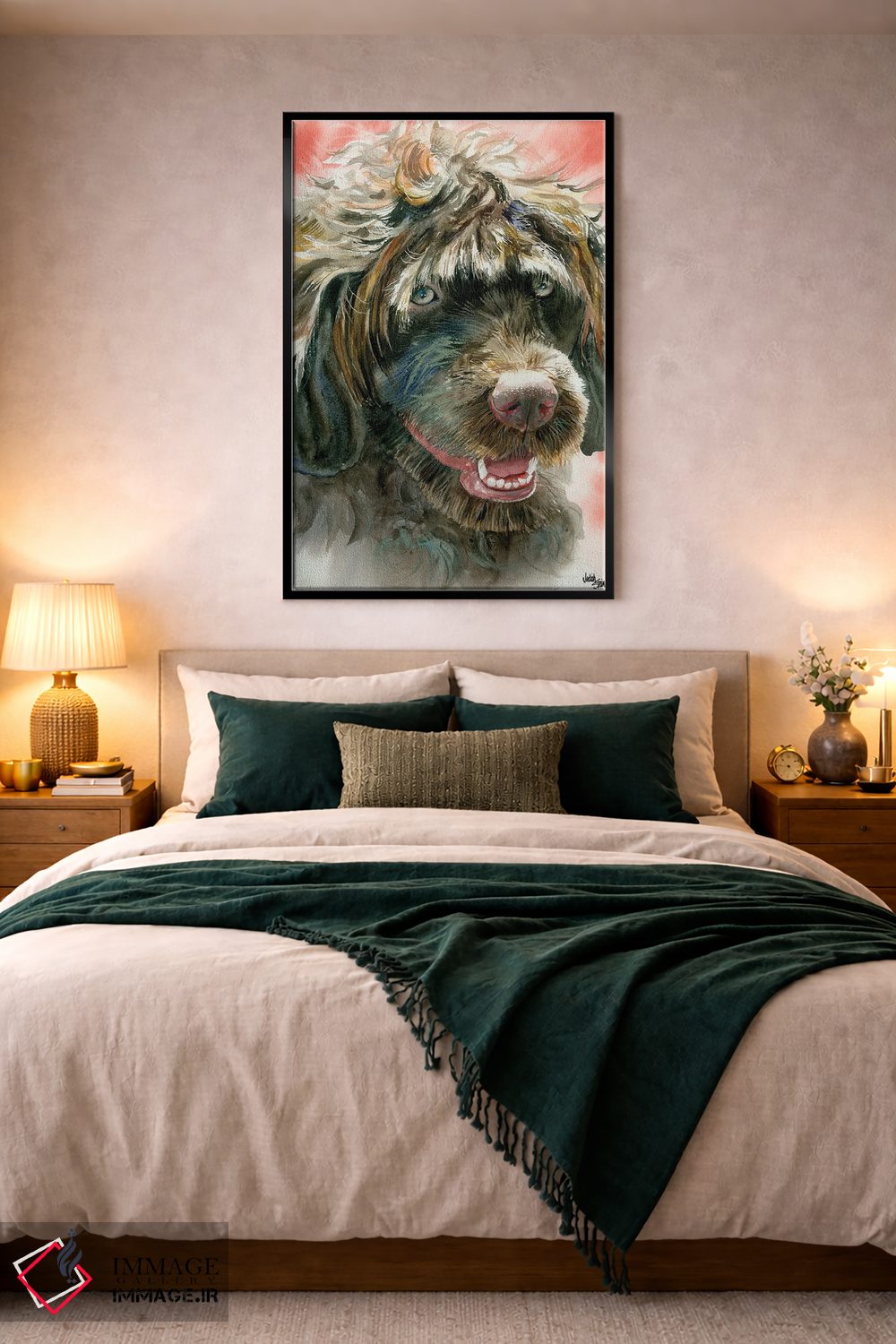 تابلو دکوراتیو پورتی اثر جودیت استاین - D5B