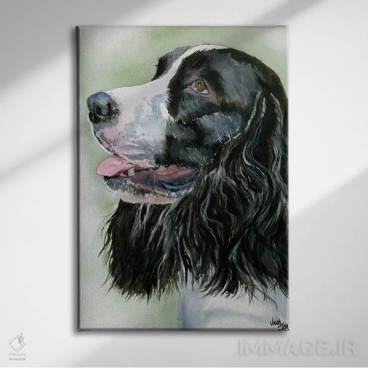 تابلو دکوراتیو زمان بهار اثر جودیت استاین - نمای روبهرو روی دیوار