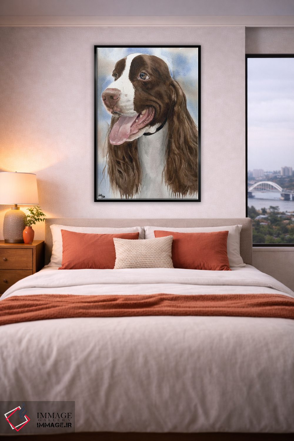 تابلو دکوراتیو وارد عمل شدن اثر جودیت استاین - D5B