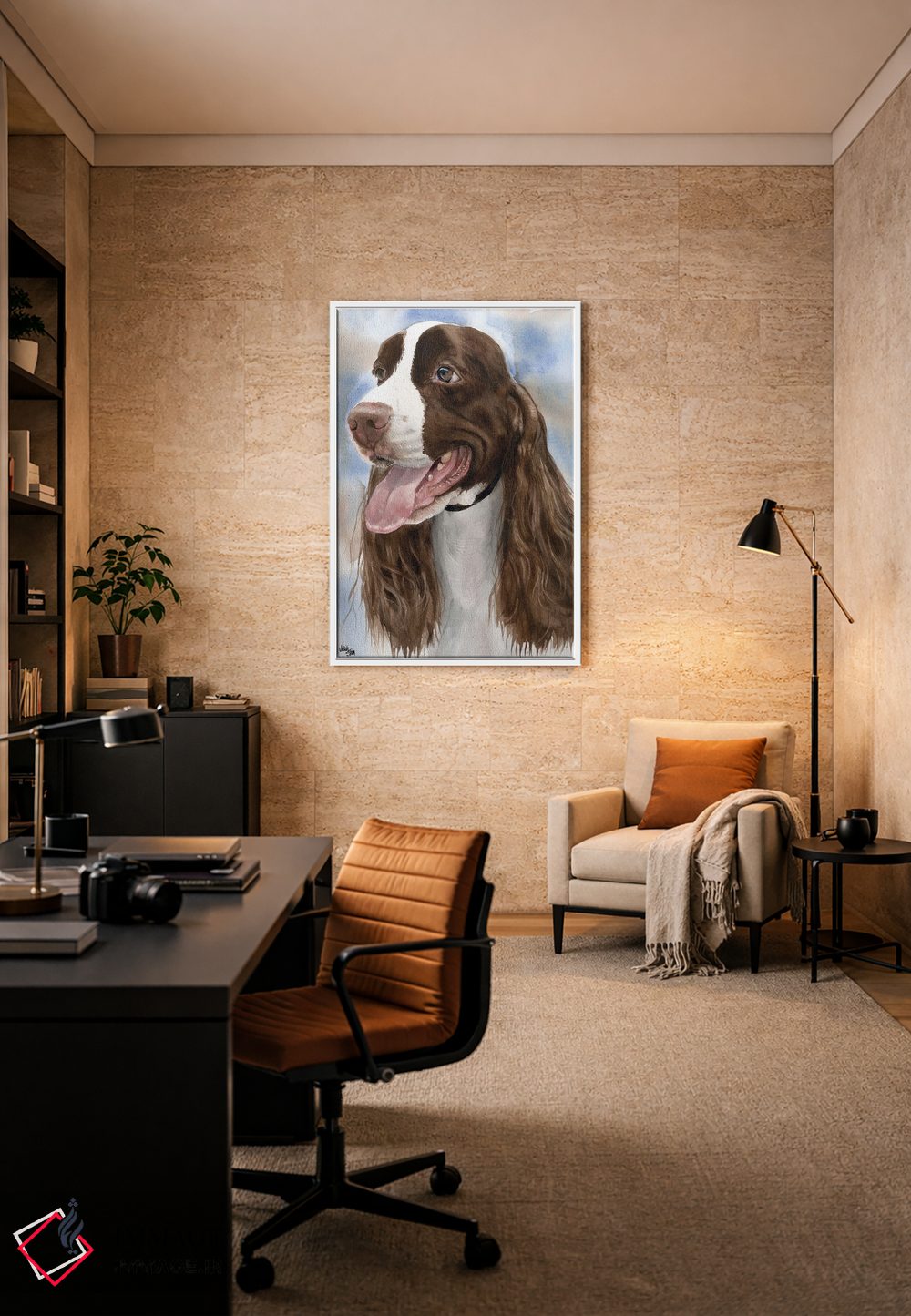 تابلو دکوراتیو وارد عمل شدن اثر جودیت استاین - D6W