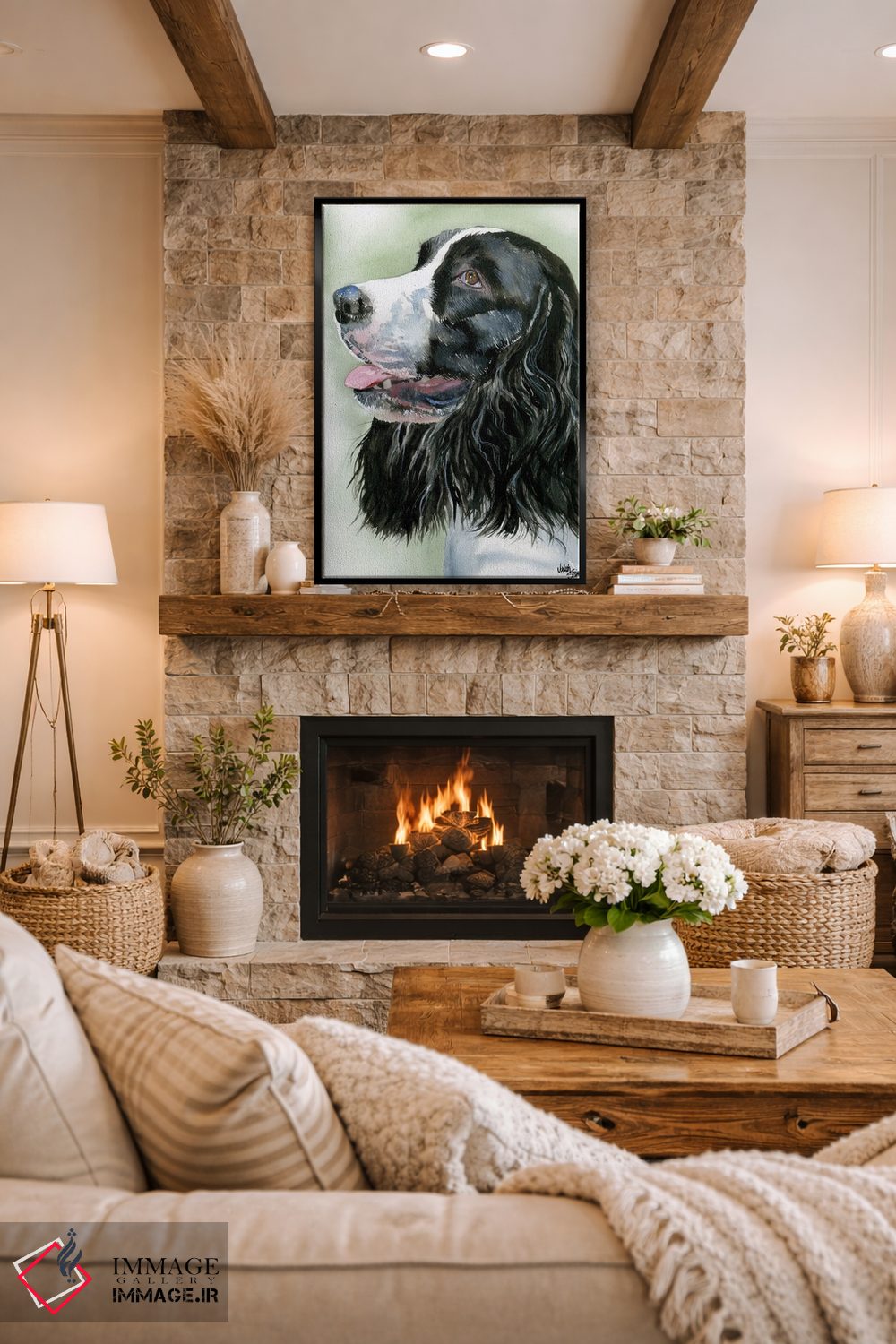 تابلو دکوراتیو زمان بهار اثر جودیت استاین - D3B