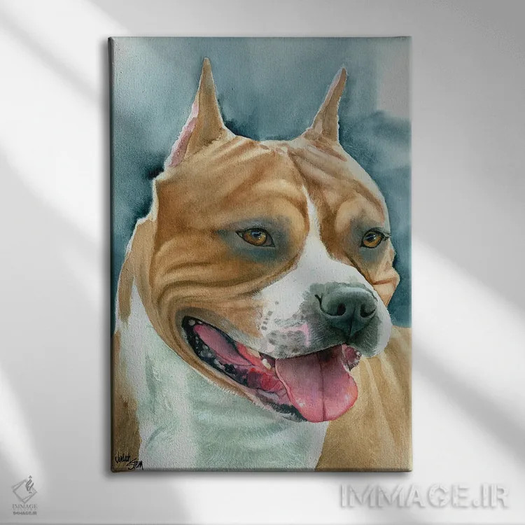 تابلو دکوراتیو استفی اثر جودیت استاین - نمای روبهرو روی دیوار