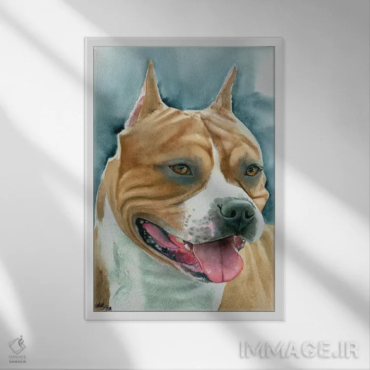 تابلو دکوراتیو استفی اثر جودیت استاین - نمای قابدار سفید