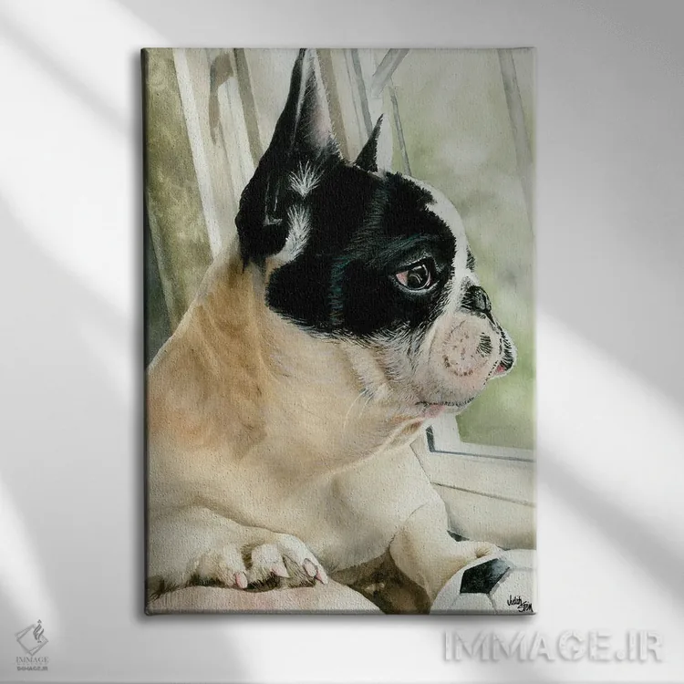 تابلو دکوراتیو اولیس اثر جودیت استاین - نمای روبهرو روی دیوار