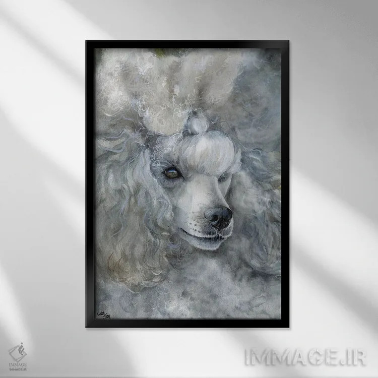 تابلو دکوراتیو نقره استرلینگ اثر جودیت استاین - نمای قابدار مشکی