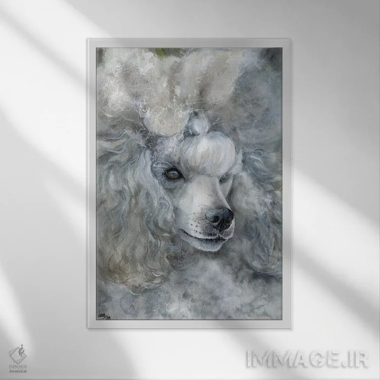 تابلو دکوراتیو نقره استرلینگ اثر جودیت استاین - نمای قابدار سفید