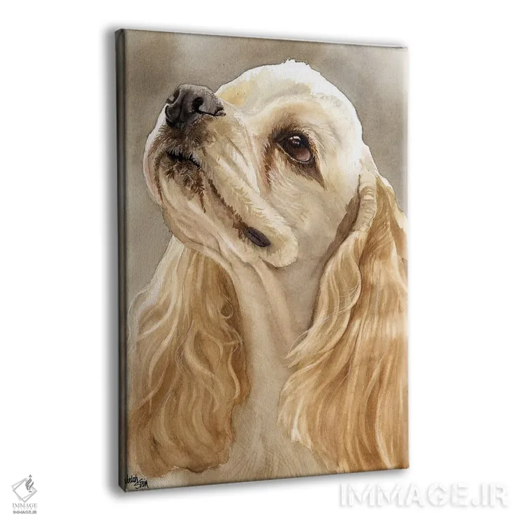 تابلو دکوراتیو دم تکان ده اثر جودیت استاین - نمای پرسپکتیو محصول