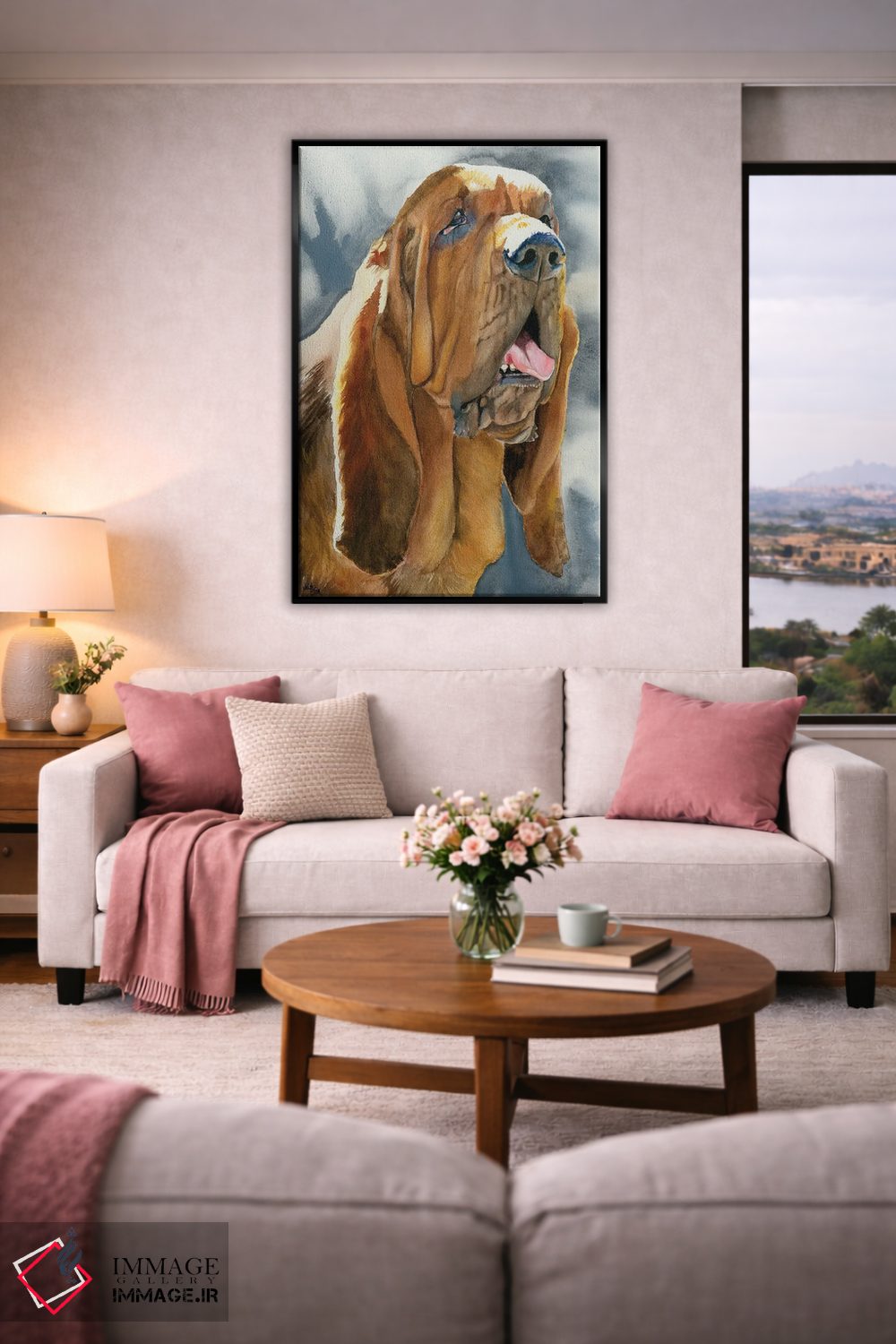 تابلو دکوراتیو بینی بهتر می داند اثر جودیت استاین - D5B