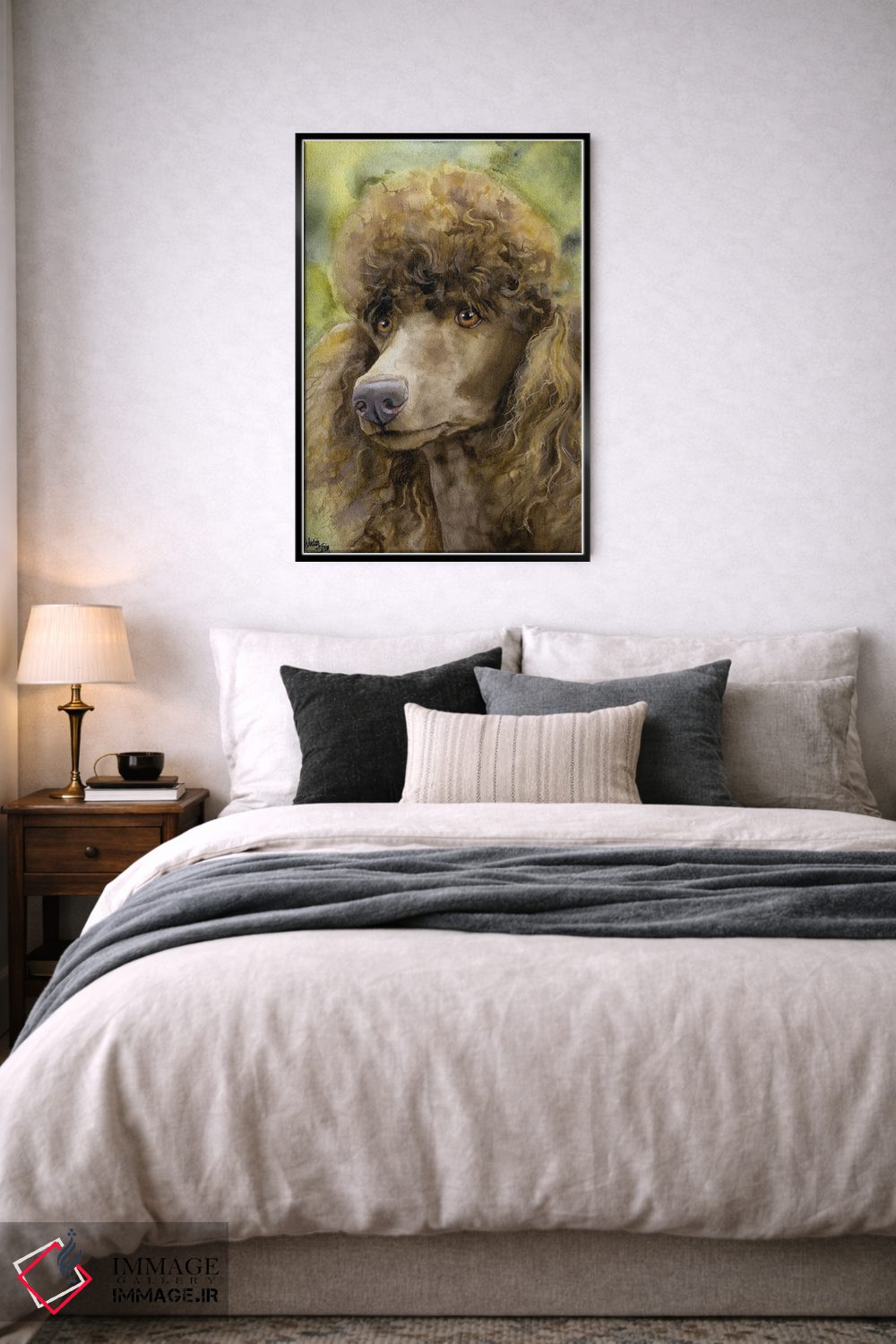 تابلو دکوراتیو صورت قارچ ترافل اثر جودیت استاین - D6B