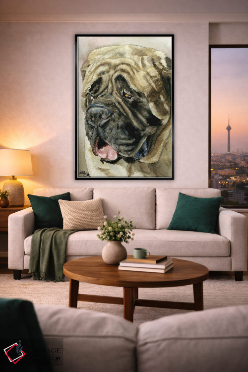 تابلو دکوراتیو غول مهربان اثر جودیت استاین - D2B