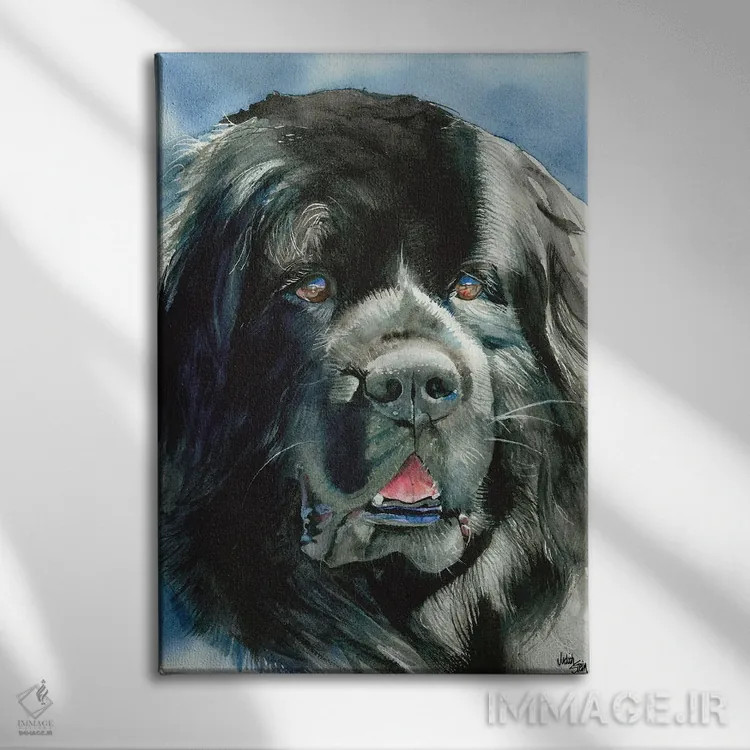 تابلو دکوراتیو چه خبر نیوفی اثر جودیت استاین - نمای روبهرو روی دیوار