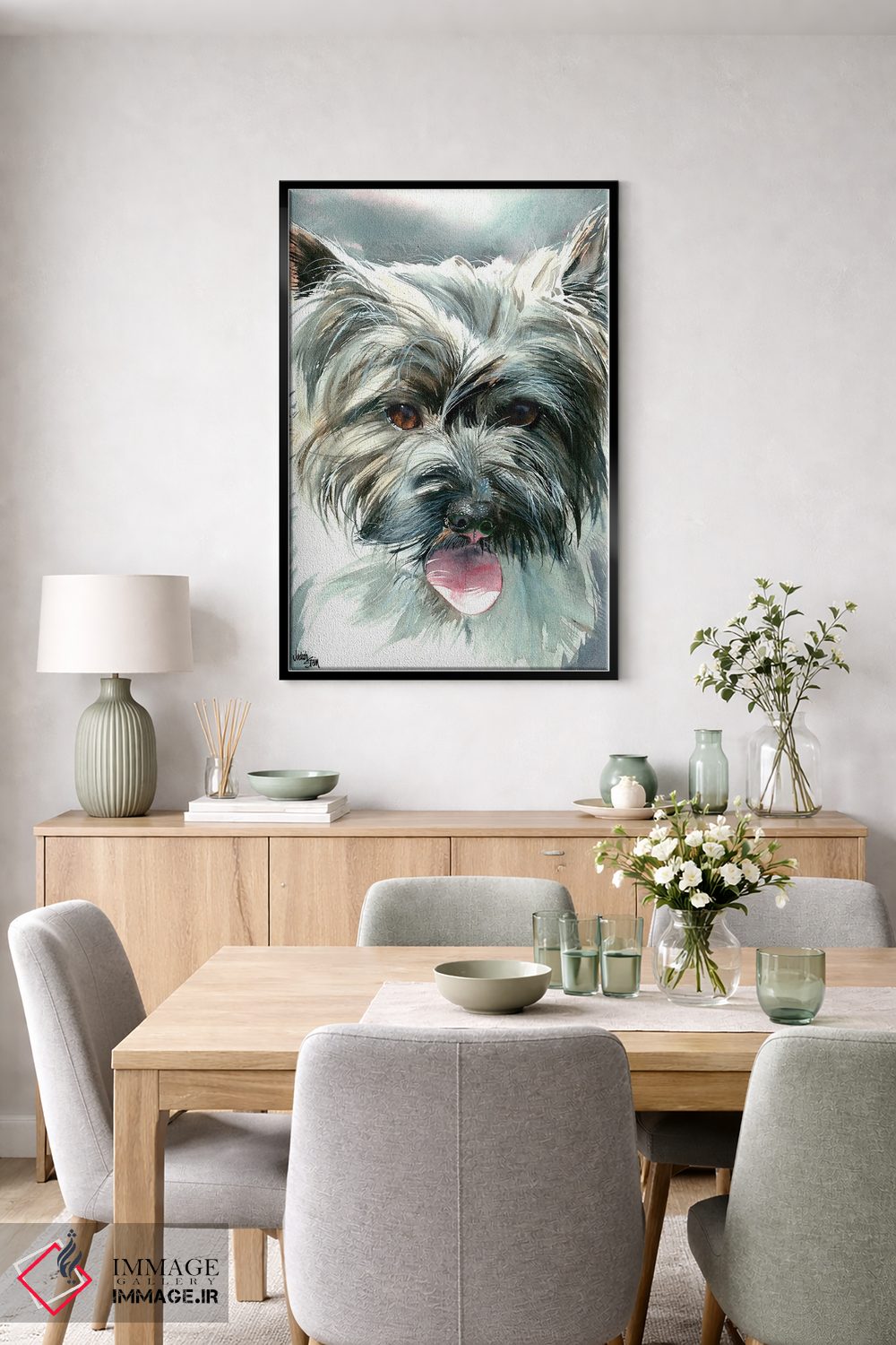 تابلو دکوراتیو توتو اثر جودیت استاین - D6B