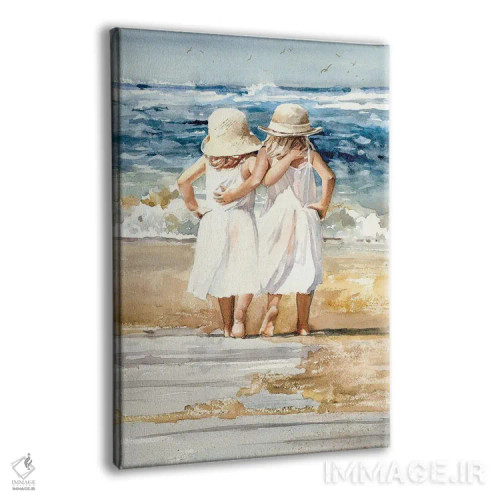 تابلو دکوراتیو بپرهای ساحل اثر جودیت استاین - نمای پرسپکتیو محصول