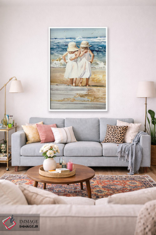 تابلو دکوراتیو بپرهای ساحل اثر جودیت استاین - D1W