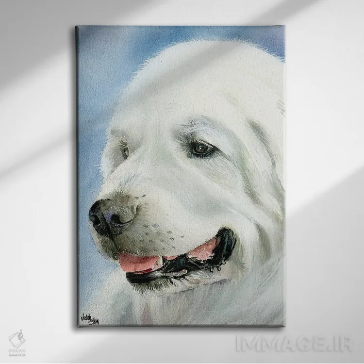 تابلو دکوراتیو ظرافت خاص اثر جودیت استاین - نمای روبهرو روی دیوار