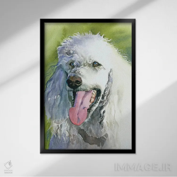 تابلو دکوراتیو الیور اثر جودیت استاین - نمای قابدار مشکی