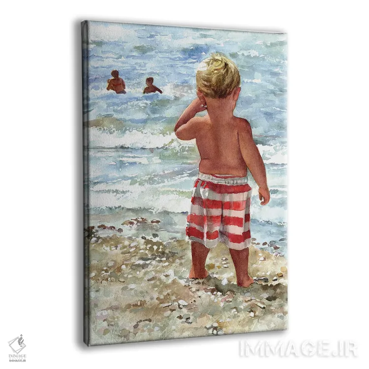 تابلو دکوراتیو تماشاگر آرزومند اثر جودیت استاین - نمای پرسپکتیو محصول