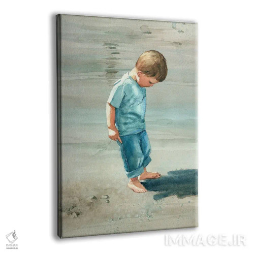 تابلو دکوراتیو من و سایه ام اثر جودیت استاین - نمای پرسپکتیو محصول